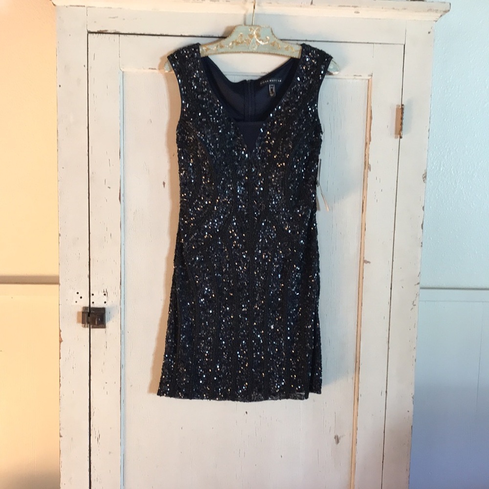 Aiden Mattox Beaded and Sequined Dress - Picture 9 of 9